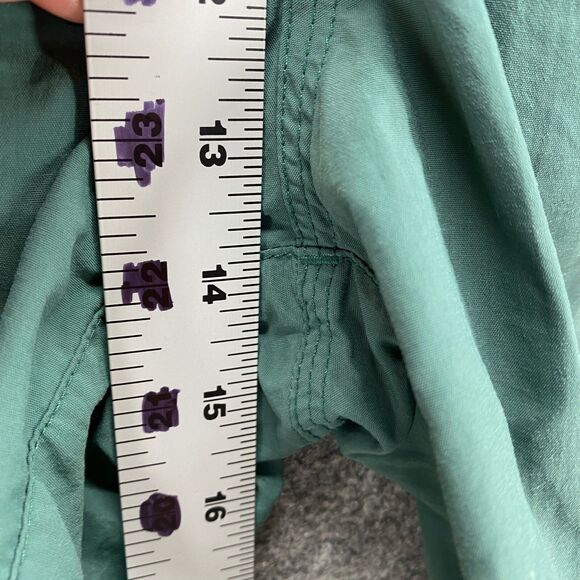 Roundtree & Yorke Swimwear Trunk Men L Green Sports Mesh High-Rise Drawstring - Picture 6 of 8